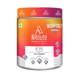 NRoute BCAA Advanced Health Supplement (Lemon Flavour), 390G.