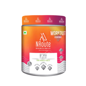 NRoute BCAA Advanced Health Supplement (Raw Mango Punch), 390G.