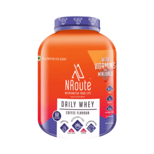 NRoute Daily Whey (Coffee) Protein Powder, 2 KG.