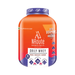 NRoute Daily Whey (Chocolate Flavor) Protein Powder, 2 Lbs.